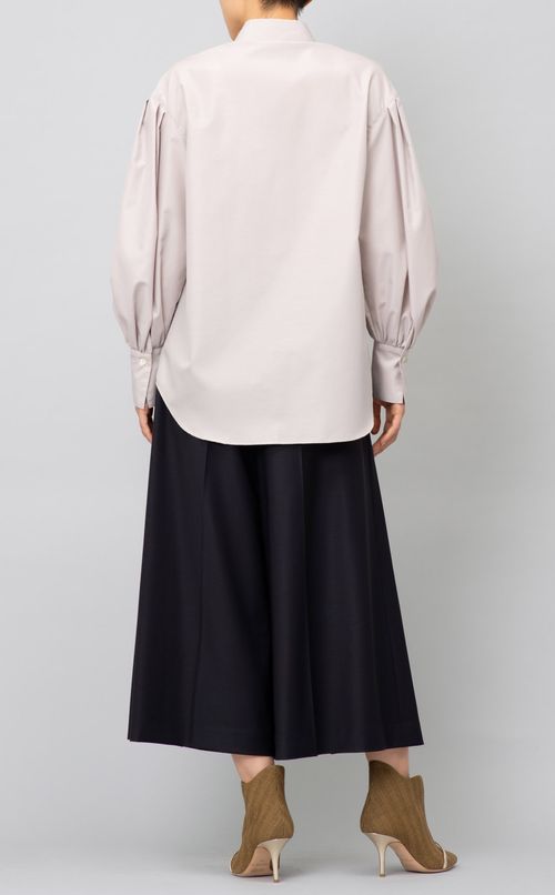 タックパフスリーブシャツ