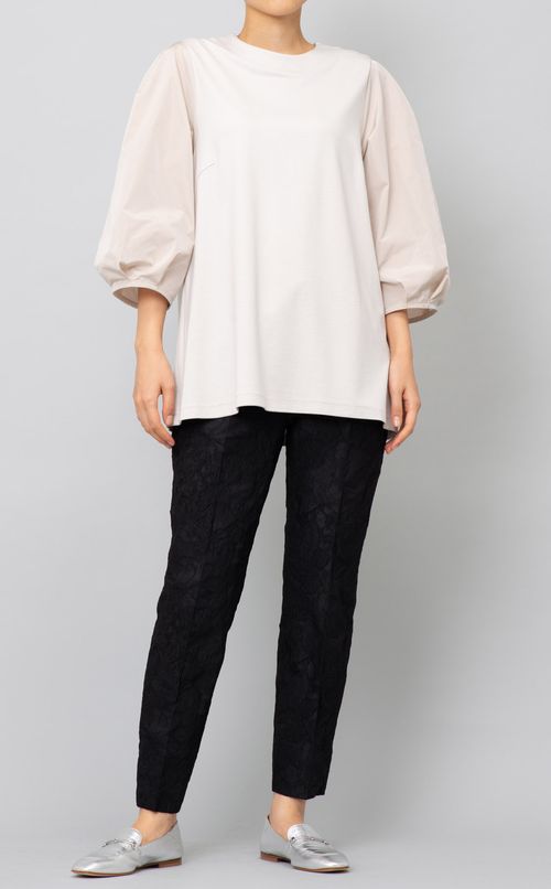 オーバルスリーブプルオーバー