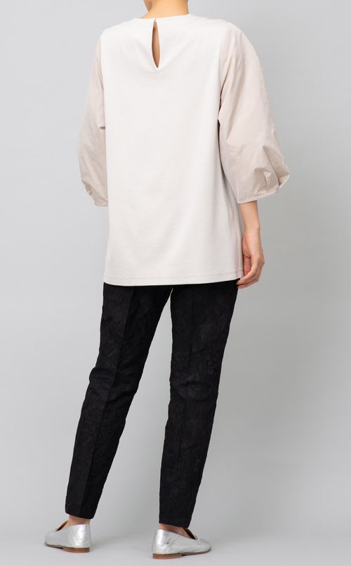 オーバルスリーブプルオーバー