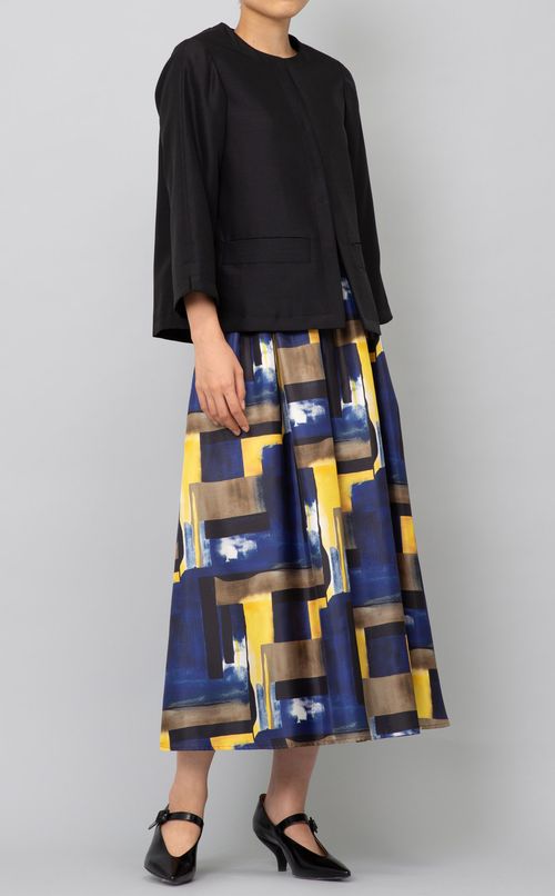 ノーカラージャケット