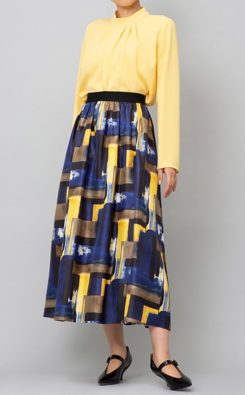 プリントイージースカート