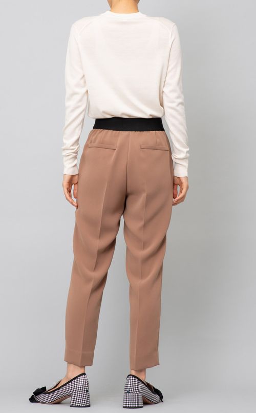 テーパードスリムイージーパンツ