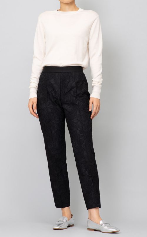ジャガードスリムパンツ