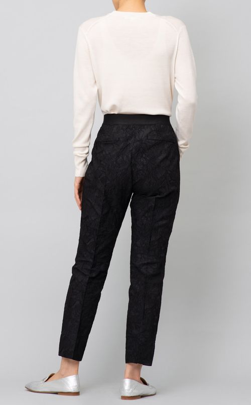 ジャガードスリムパンツ