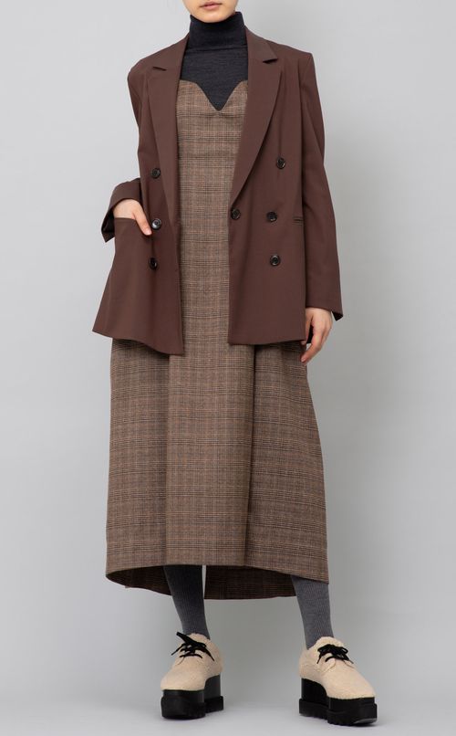 コクーンジャンパースカート