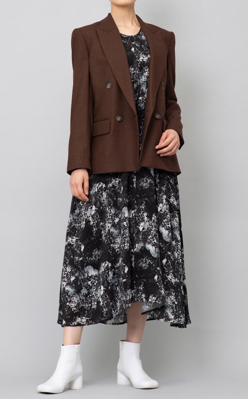 プルオーバープリントワンピース