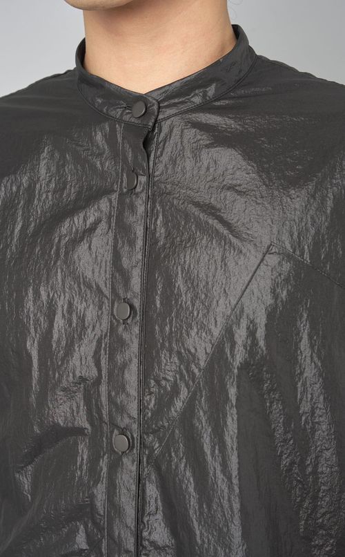 ナイロンサテンドッキングシャツ