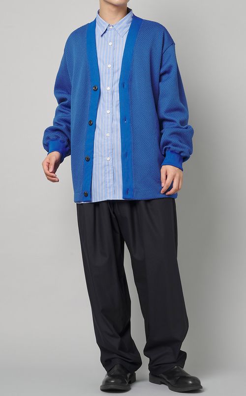 ストレッチウールギャザードパンツ