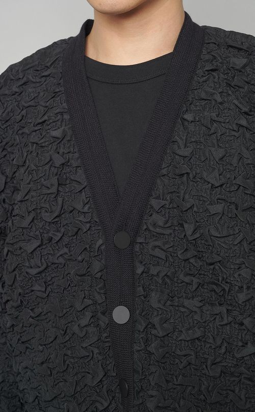 シャーリングカーディガン