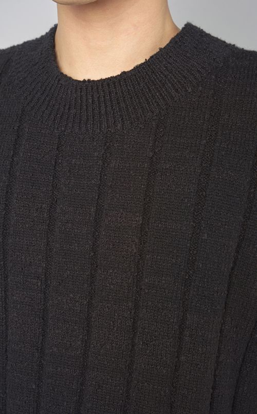 ウールコットンメランジロングジレ