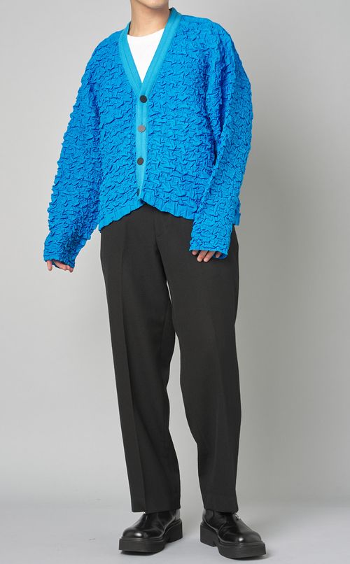 ウールオフィサーストレートパンツ