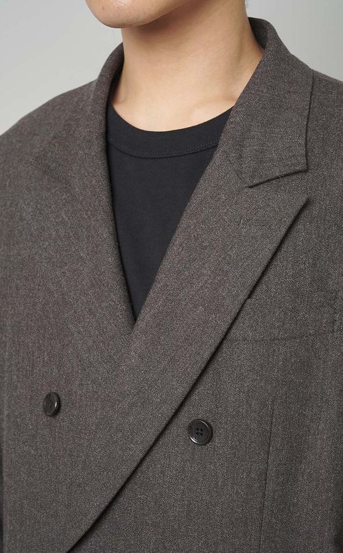 ストレッチウールダブルジャケット