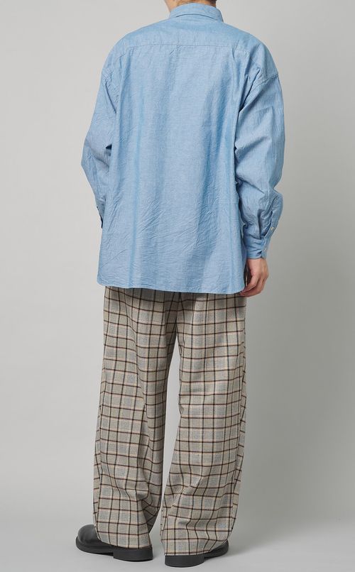 シャンブレービッグシャツ