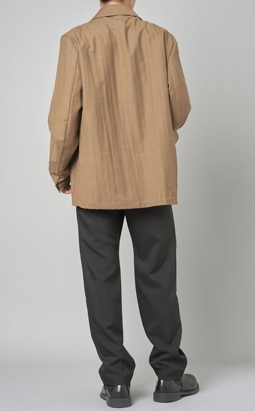 ウールオーバーシャツジャケット