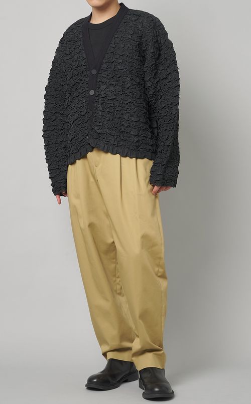 シャーリングカーディガン