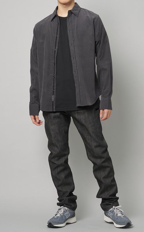 コーデュロイシャツ