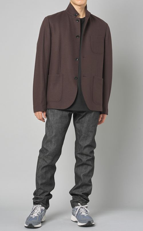 ウールジャージジャケット