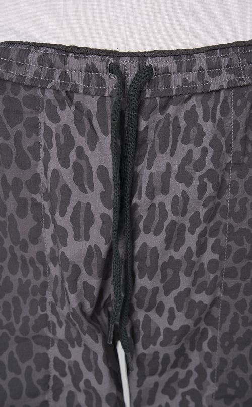 レオパードコットンレーヨンショーツ