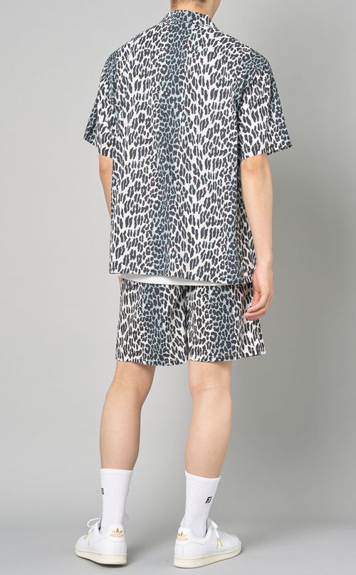レオパードショートスリーブアロハシャツ