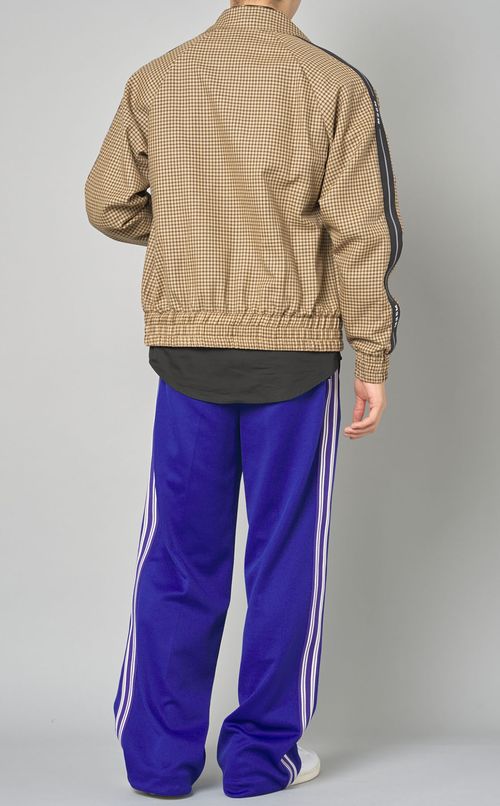 タータンチェックトラックジャケット