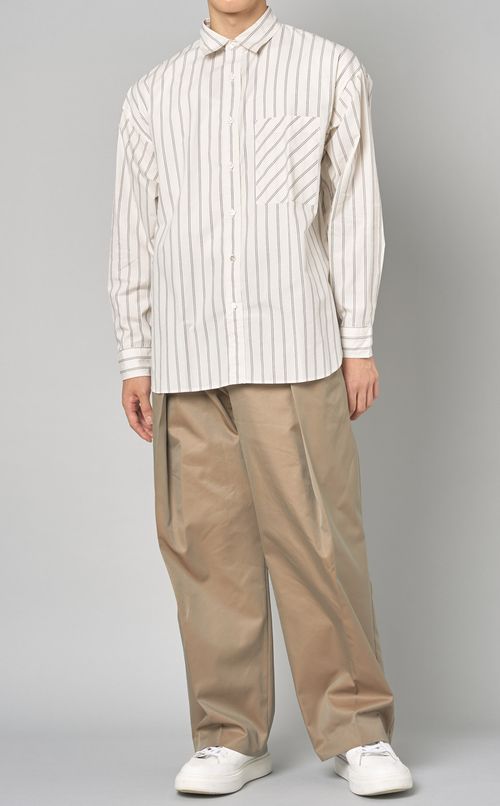 ギャバジンダブルタックパンツ