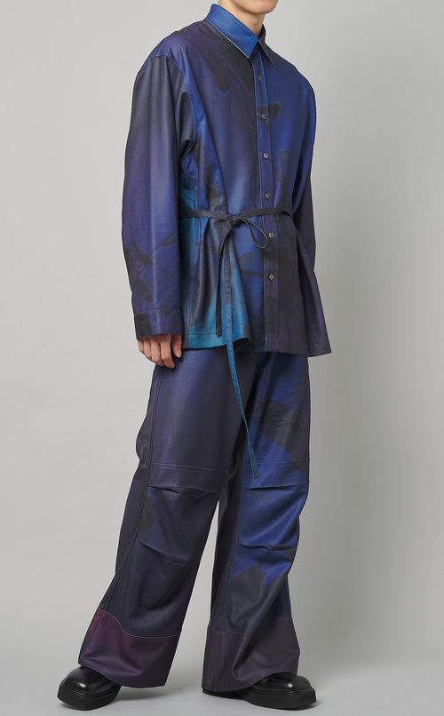 プリントカーゴパンツ