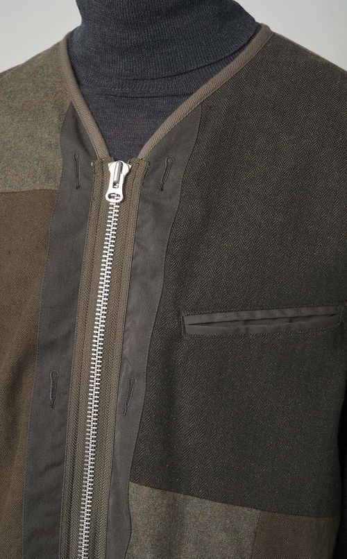 パッチワークライナージャケット