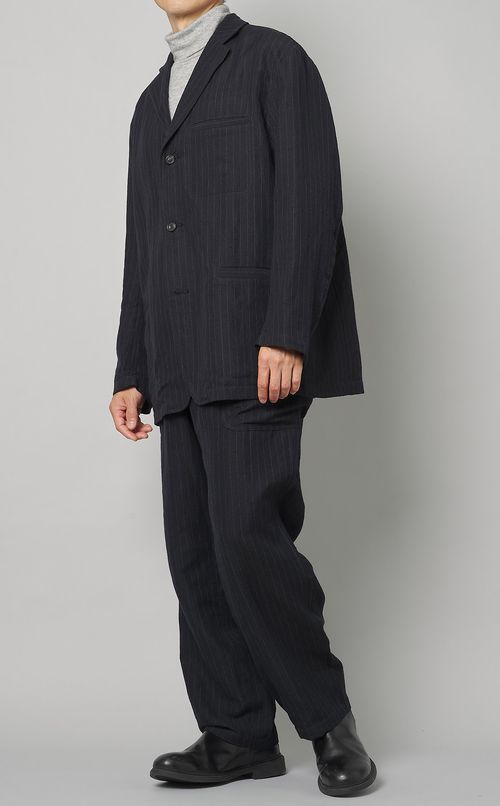 ウールリネンペグトップワークパンツ