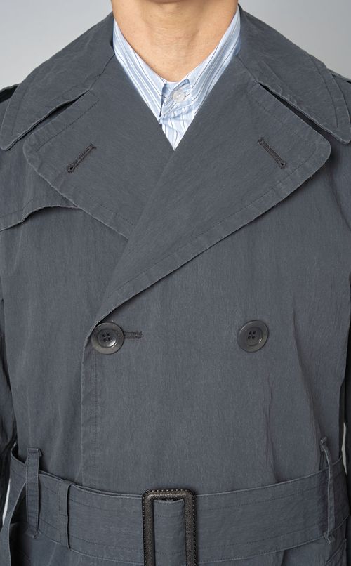 コットンコーデュラトレンチコート