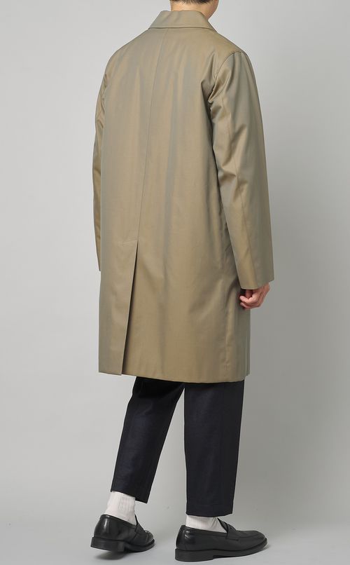 ギャバジンステンカラーコート