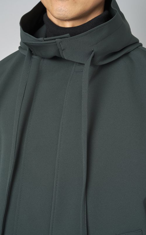 フードジップブルゾン