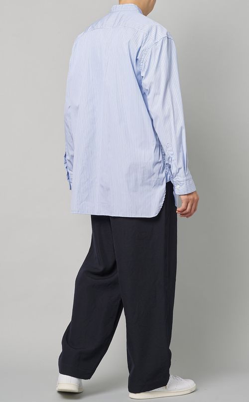 トーマスメイソンスタンドカラーシャツ