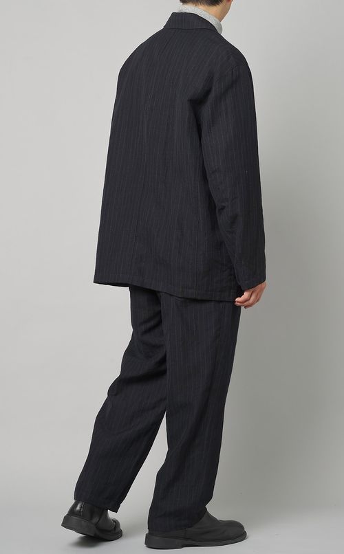 ウールリネンカバーオールジャケット