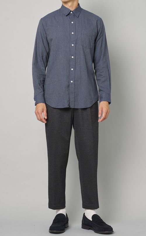 コモン柄シャツ