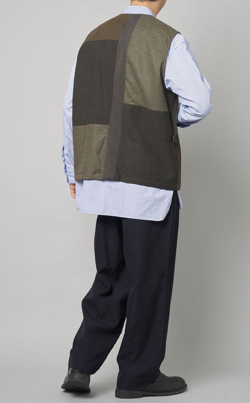 パッチワークベスト