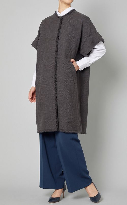 プルオンワイドストレートパンツ