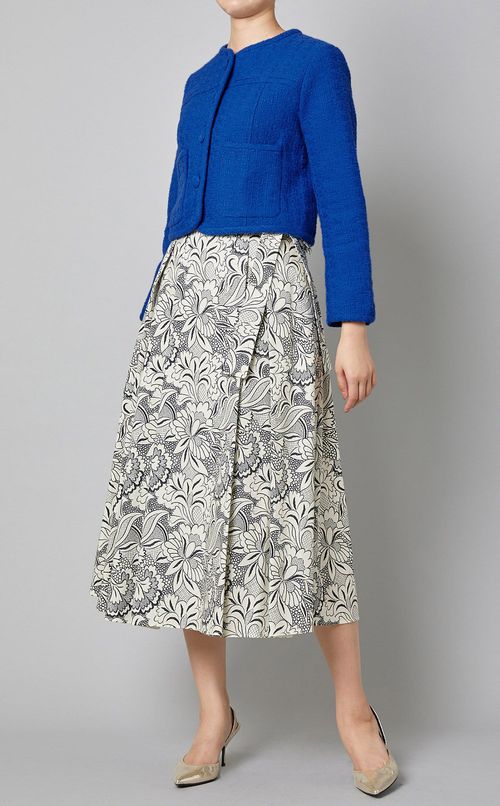 ツイードクロップドジャケット