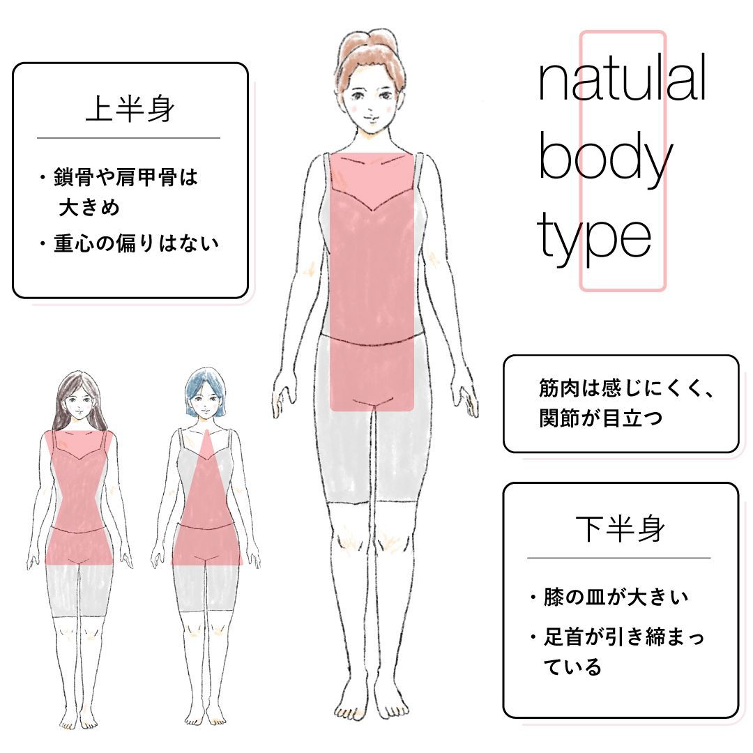 骨格ナチュラルの特徴