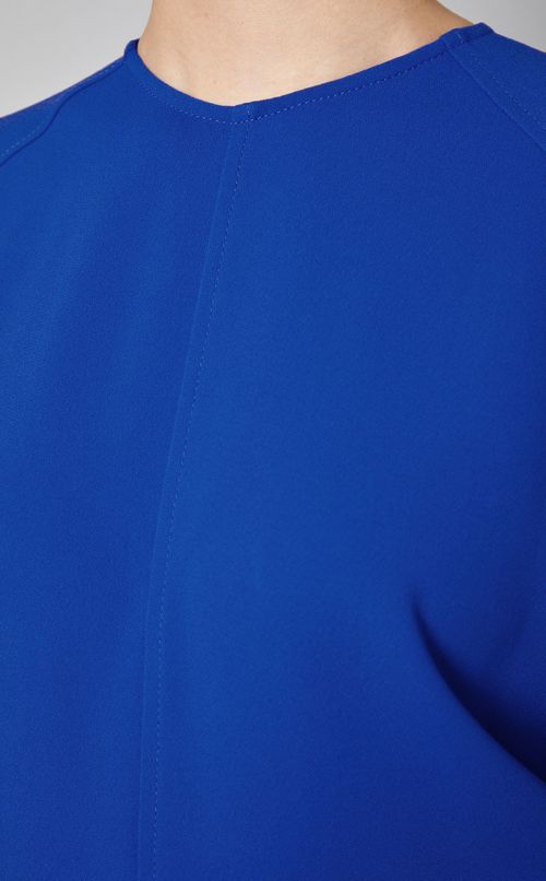 ドルマンスリーブミディワンピース