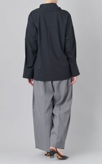 OVELIAライトウールオーバーシャツ