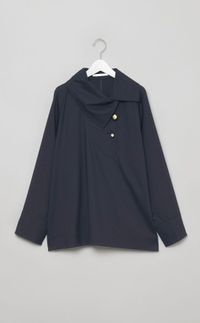 OVELIAライトウールオーバーシャツ