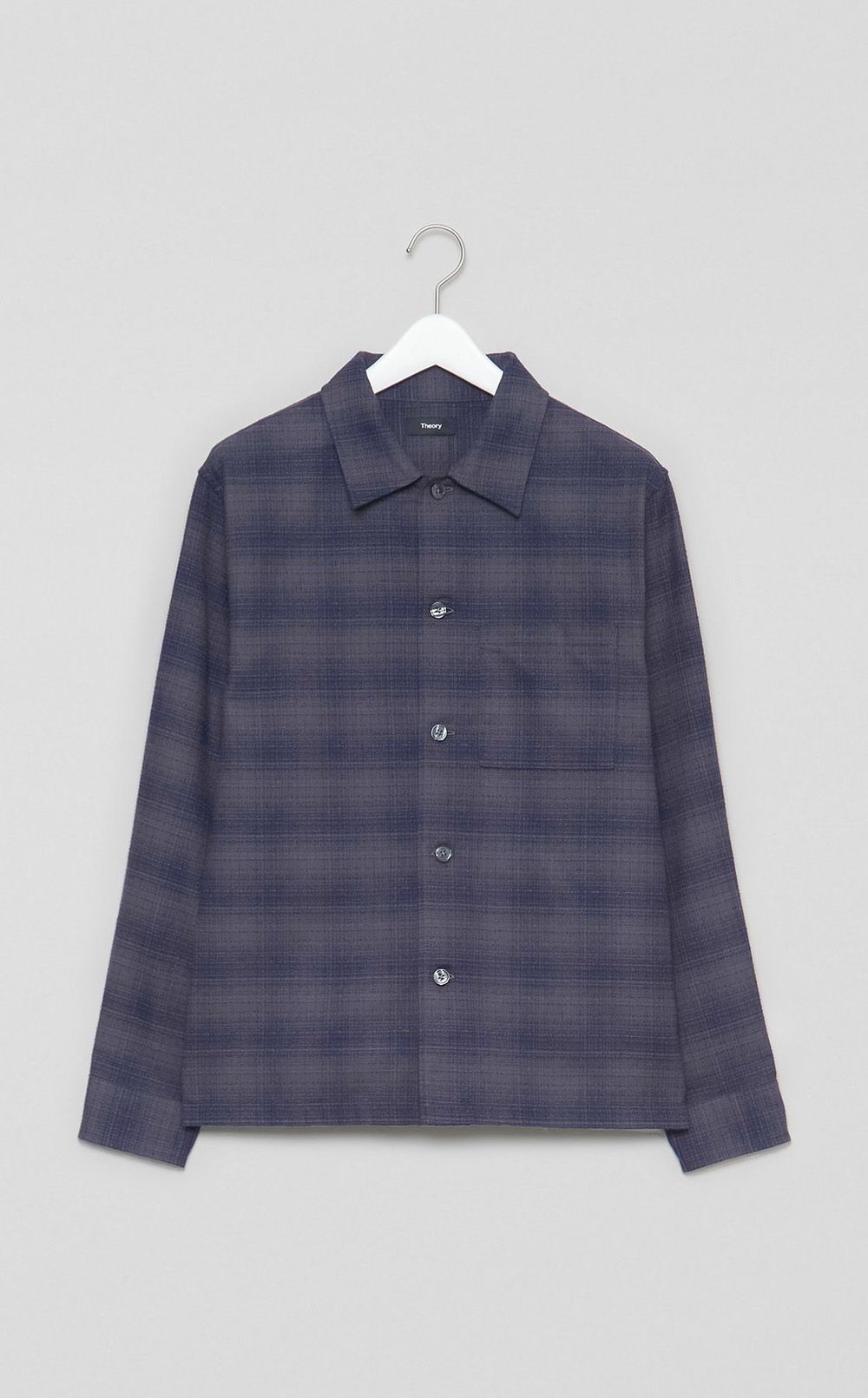 テクスチャーチェックシャツ