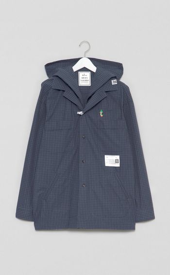 フードライニングシャツ