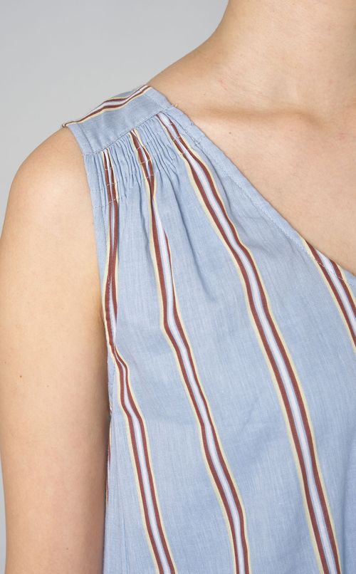 ストライプワンピース