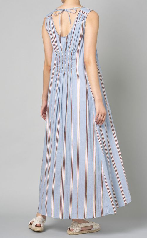 ストライプワンピース