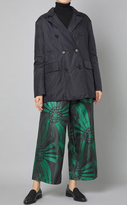 ナイロン中綿ジャケットブルゾン