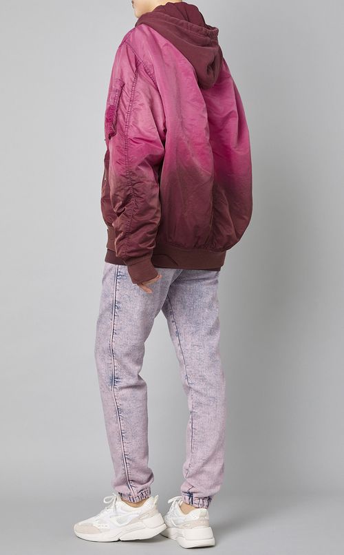 グラデーションMA-1ブルゾン