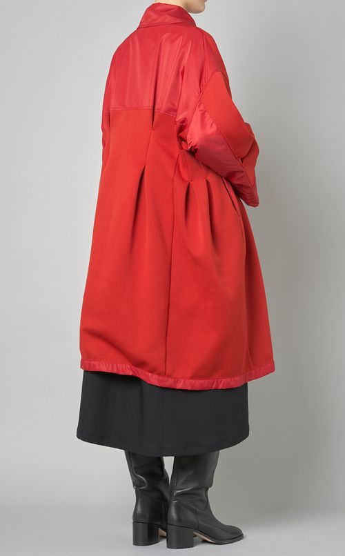 プリーツバックシングルコート