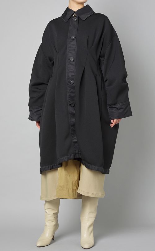 プリーツバックシングルコート