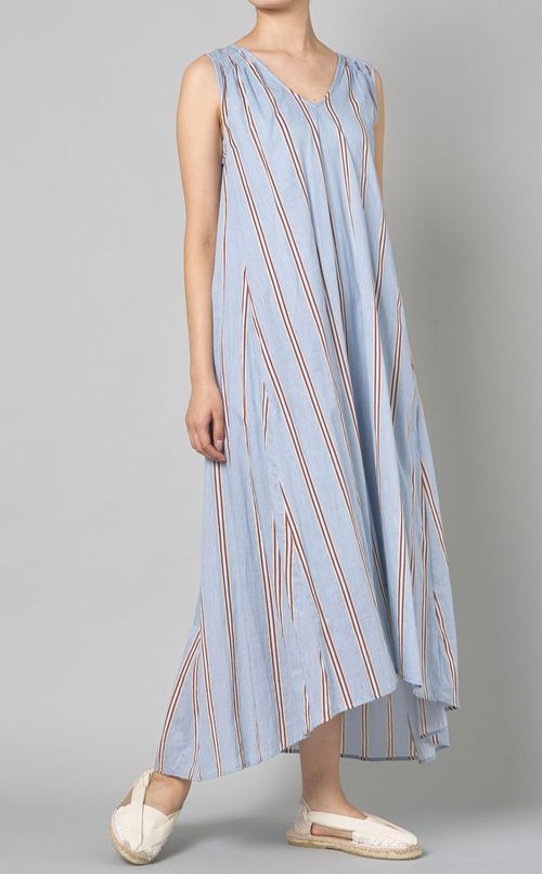 ストライプワンピース